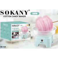 Апарат для приготування цукрової вати Sokany SK-520 BLUE