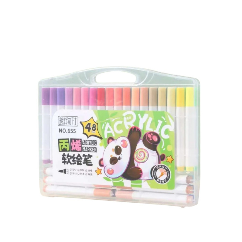 Акварельні маркери 48 шт Water color pen