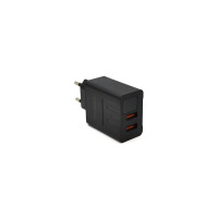 Сетевое зарядное устройство 2 usb (A-14) with Digital Display CX QC03