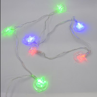 Гирлянда-нить (String-Lights) 20Parts-2 внутренняя, пров.:прозрачный, 3м (Разноцветная)