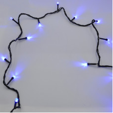 Гірлянда-нитка (String-Lights) 100B-7 внутрішня, пров.: чорний, 7м (Синій)