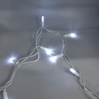 Гірлянда-нитка (String-Lights) 3.3M100L-W-1 зовнішня, пров.:білий, 10м (Білий)