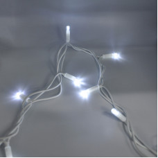 Гірлянда-нитка (String-Lights) 3.3M100L-W-1 зовнішня, пров.:білий, 10м (Білий)