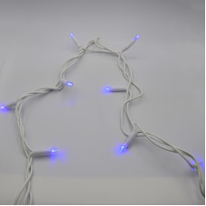 Гірлянда-нитка (String-Lights) зовнішня 100L 3.3 B синій (пров.:білий; 10м)