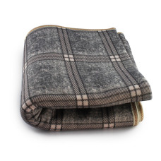 Простирадло електричне Electric Blanket 150х170см (клітчасте, Сіра)