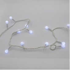 Гірлянда-нитка (String-Lights) 200W-6-1 внутрішня, пров.: білий, 12м (Білий)