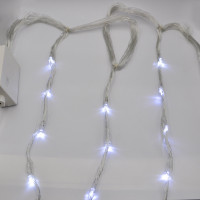Гірлянда-водоспад (Curtain-Lights) Itrains 360W-3 внутрішня, пров.:прозорий, 3*2м (Білий)