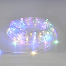 Гірлянда-стрічка (Rope-Lights) Copper Wire100M-3 зовнішня, пров.:прозорий, 10м (Різнокольорова)