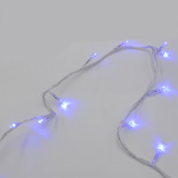 Гірлянда-нитка (String-Lights) 400B-1 внутрішня, пров.:прозорий, 20м (Синій)