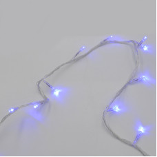 Гірлянда-нитка (String-Lights) 400B-1 внутрішня, пров.:прозорий, 20м (Синій)