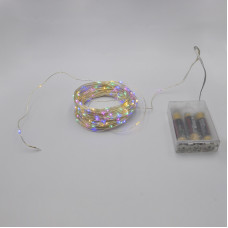 Гірлянда-роса (Copper Wire) 200M-1 внутрішня, пров.:прозорий, (Різнокольорова)