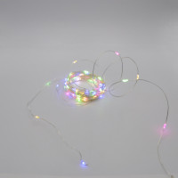 Гірлянда-роса (Copper Wire) 100M-4 внутрішня, пров.:прозорий, 10м (Різнокольорова)