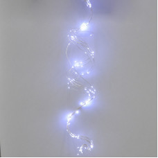 Гірлянда-роса (Copper Wire) 200W-2 внутрішня, пров.:прозорий, 2м (Білий) Кінський хвіст