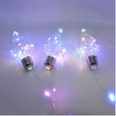Гірлянда-штора (Curtain-Lights) 150M-5 внутрішня, пров.:прозорий, 3м (Різнокольорова)