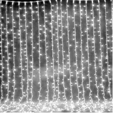 Xmas гірлянда LED (Водоспад 3M*1.5M) 320-W-2 Білий (40)