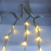 Гирлянда-водопад (Curtain-Lights) Itrains 320WW-2 внутренняя, пров.:прозрачный, 3*1.5м (Белый-теплый