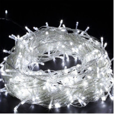 Гірлянда-нитка (String-Lights) 100W-1 внутрішня, пров.:прозорий, 7м (Білий)