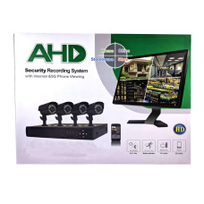 Комплект відеоспостереження DVR Kit D001-4CH на 4 камери