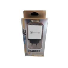 Мережевий зарядний пристрій Fast Charge 220v 4 USB