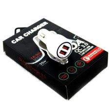 Автомобільний зарядний пристрій 2-USB QC3.0 SY6A