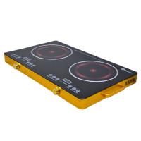 Плита инфракрасная Domotec MS-5881 2кф., 7000Вт. (Черный)