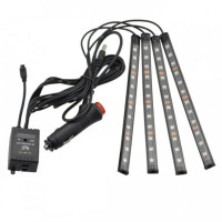 Універсальна RGB LED підсвічування з мікрофоном