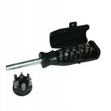 Викрутка з набором насадок, 18 шт TOOL QC 002/UKC. Набір 18в1