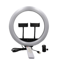Кільцева лампа 33 см LC-328 LED RING FILL LIGHT Pink-BlueBox (з 2 держ.)