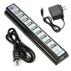 Розгалужувач USB HUB 10 PORTS 220V