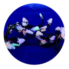Гірлянда-нитка (String-Lights) 40Parts B-3 внутрішня, пров.: чорний, 5м (Різнокольорова)
