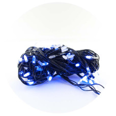Гірлянда-нитка (String-Lights) 300B-3 внутрішня, пров.: чорний, 12м (Синій)
