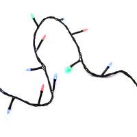 Гирлянда-нить (String-Lights) 300M-3 внутренняя, пров.:черный, 12м (Разноцветная)