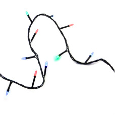 Гірлянда-нитка (String-Lights) 300M-3 внутрішня, пров.: чорний, 12м (Різнокольорова)