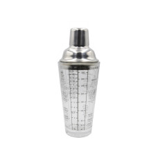 Шейкер UNIQUE UN-2102 (400ML) скло  (RS)