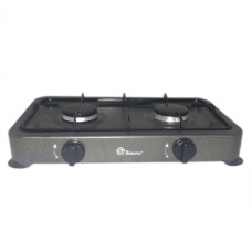 Плита газова Domotec MS-6602 2кф. (Сірий)