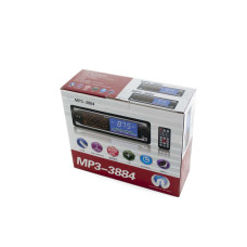 Автомагнітола MP3-3884 ISO 1DIN сенсор