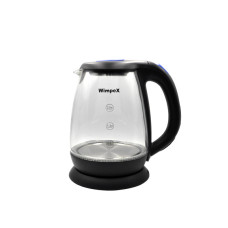 Електрочайник WIMPEX WX-2528 2л, 1850Вт (Чорний)