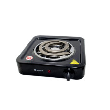 Плита електрична Domotec MS-5531 1кф., 1000Вт. (Чорний)