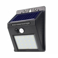 Уличный настенный светильник с датчиком движения 20LED (BG102)