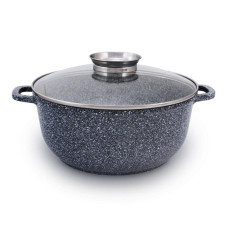 Котел UNIQUE UN-5216 4.3л (24см, круглий, гранітний)