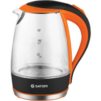 Электрочайник SATORI SGK-4120-OR 1.7л, 2000Вт (Оранжевый)