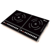 Плита индукционная Domotec MS-5862 2кф., 4000Вт. (Черный)