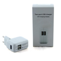 Сетевое зарядное устройство FOR iP CHARGER 2-USB