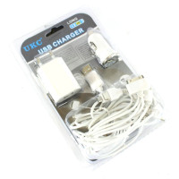 Универсальное зарядное устройство Mobi charger MX-C12 12в1 Long блистер (Белый)