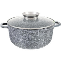 Котел UNIQUE UN-5217 5.5л (26*12см, круглий, гранітний)