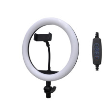 Кільцева лампа 26 см LED RING FILL LIGHT PinkBox (c 1 держ.)