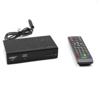 Тюнер DVB-T2 0968 Metal з підтримкою wifi адаптера (з екраном)