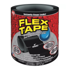 Надміцна стрічка/скотч FLEX TAPE 10см (Чорний/Білий)