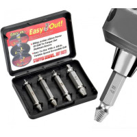 Біти екстрактори Easy Out Tool. Набір 8в1 (для викручування саморізів болтів)