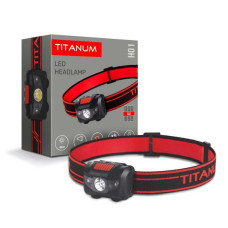 Налобний світлодіодний ліхтарик TITANUM TLF-H01 100Lm 6500K